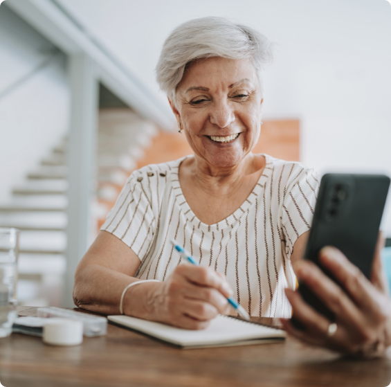 patient speaking with doctor on phone
