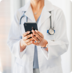 Doctor checking on patient