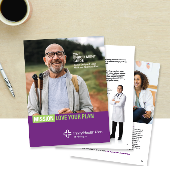 Cover of Trinity Health Plan of Michigan 2026 Enrollment Guide