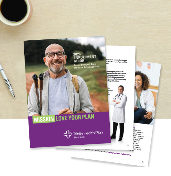 Cover of Trinity Health Plan of New York 2026 Enrollment Guide